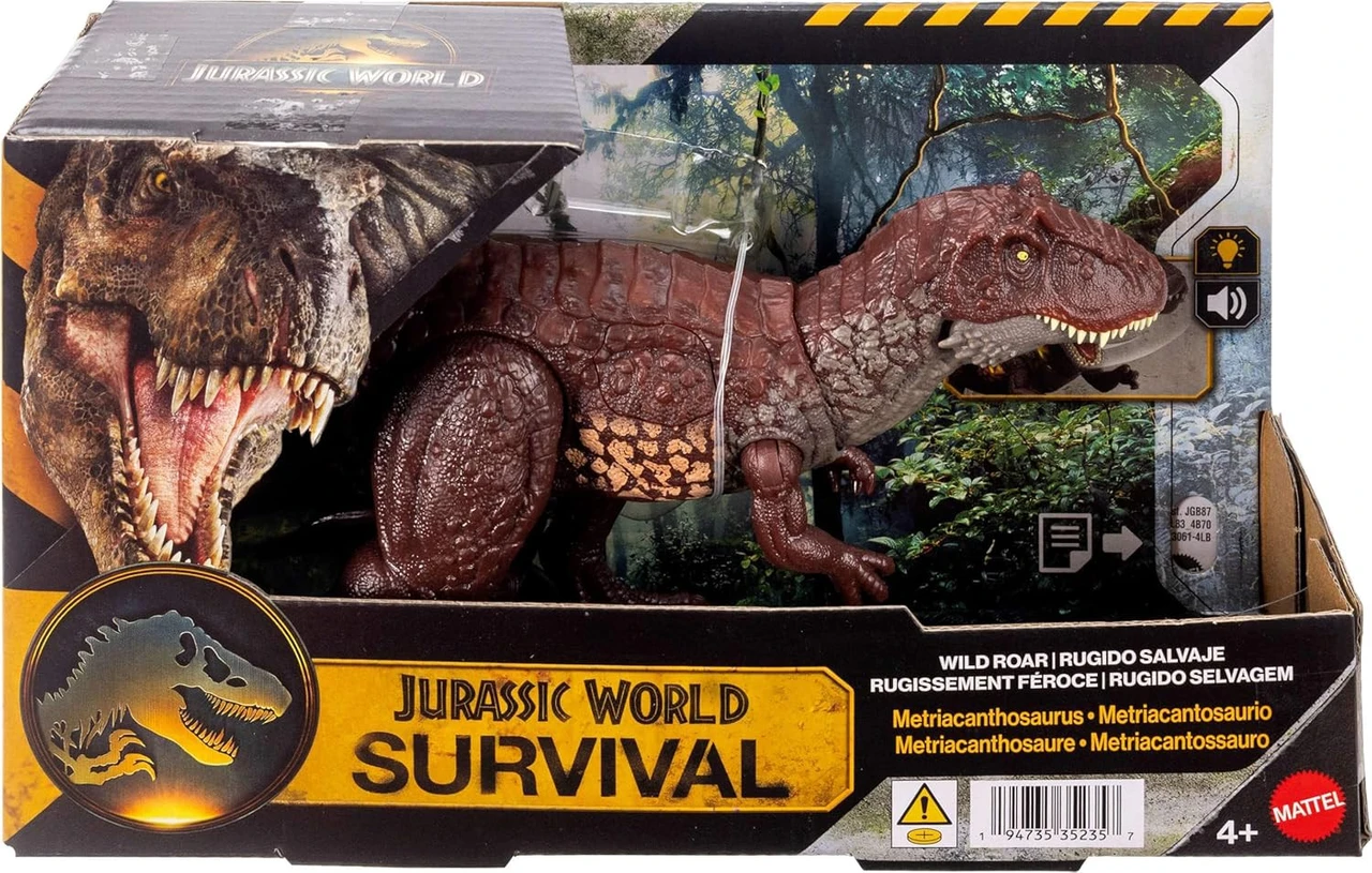 Jurassic World Survival Wild Roar Metriacanthosaurus Action Figure、ToyWiz、kayou