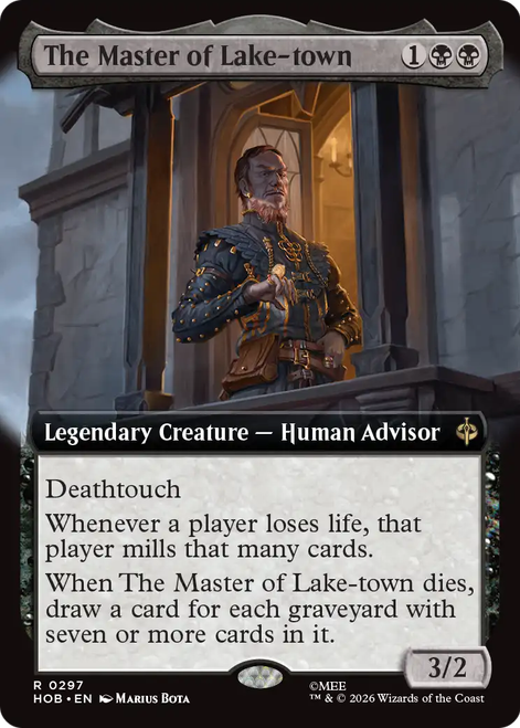 The Master of Lake-town (Extended Art) | The Hobbit、Magic: The Gathering、kayou