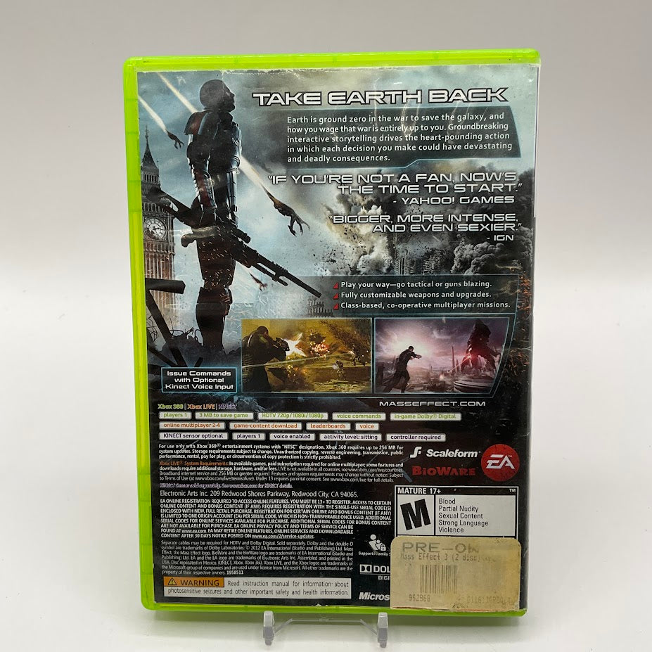 Mass Effect 3 Xbox 360 Used #1、Collector Store LLC - VG、kayou
