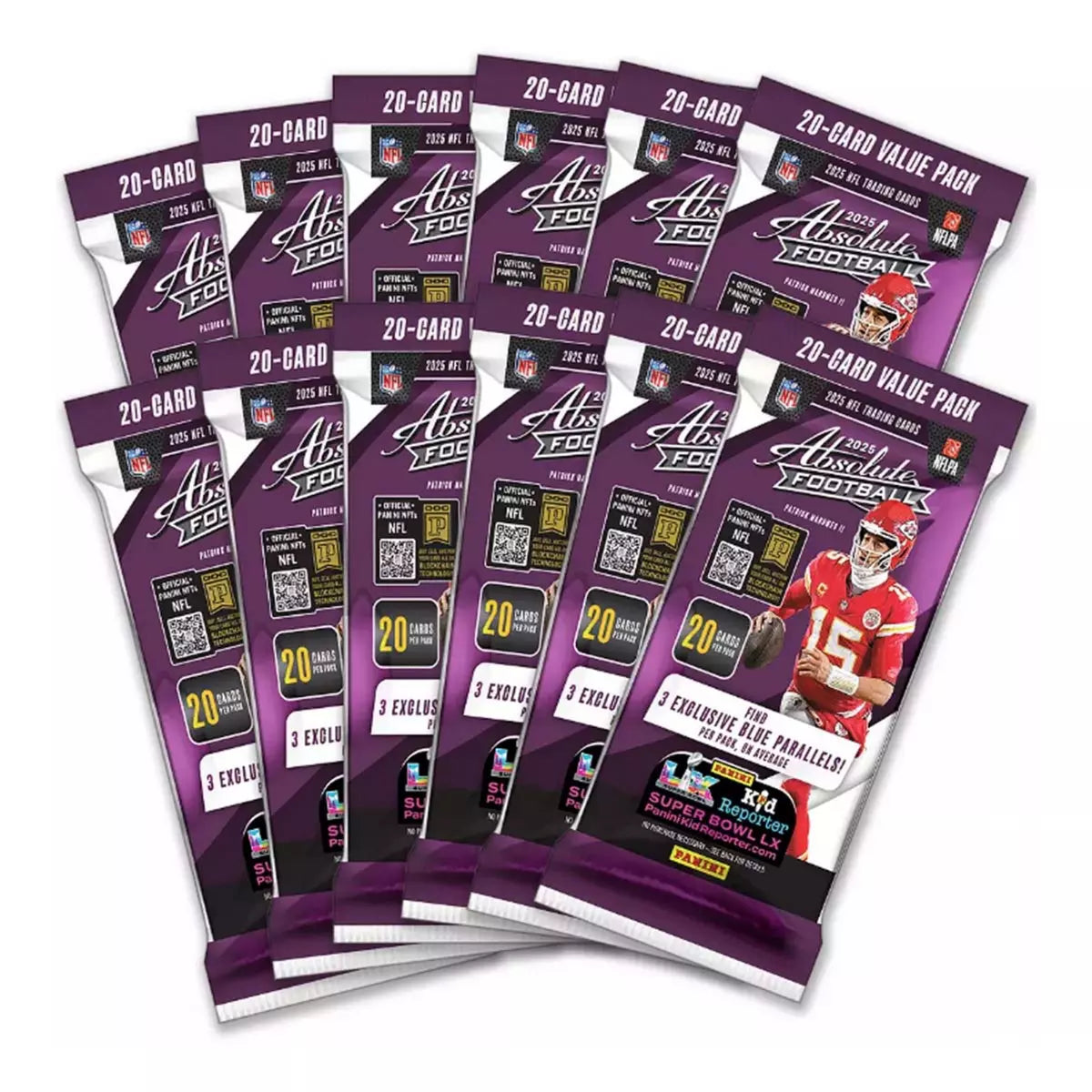 2025 Panini Absolute Football Fat Pack Display Box、Panini、kayou