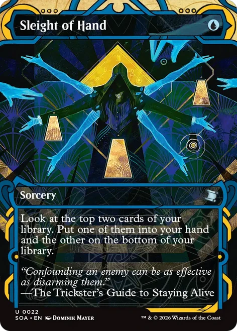 Sleight of Hand (Mystical Archive Foil) | Secrets of Strixhaven Mystical Archive、Magic: The Gathering、kayou
