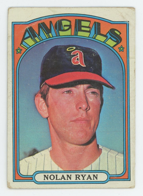 MLB 1972 Topps Baseball Nolan Ryan #595 Very Good、ToyWiz、kayou