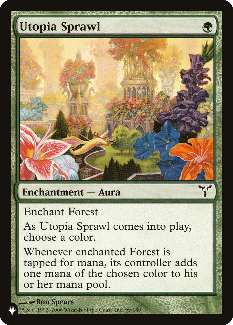 Utopia Sprawl (LIST-99/180) - The List、Wizards of the Coast、kayou