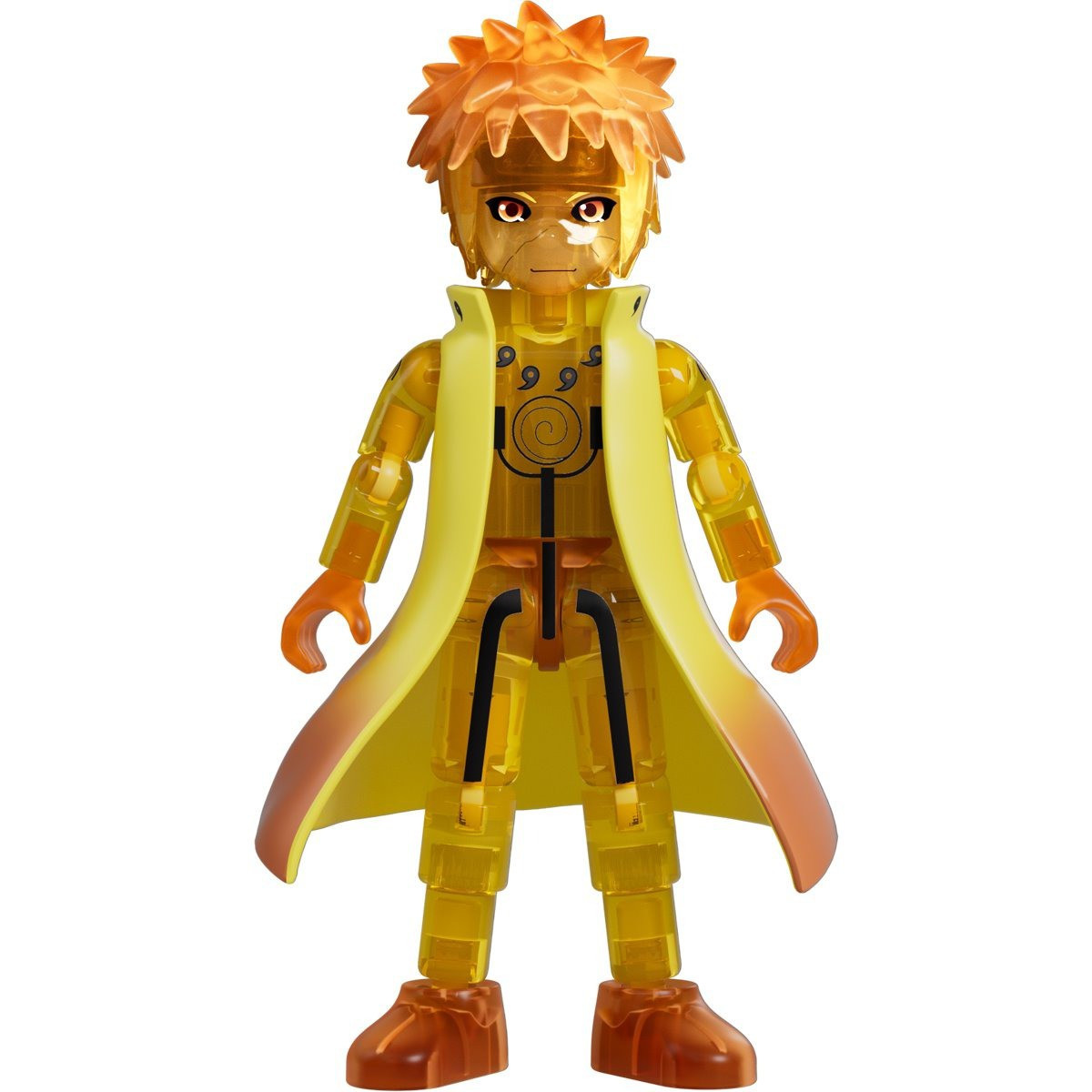 Naruto Shippuden GV-01 Ultimate Bond Minato Namikaze 3-Inch 1/27 Buildable Figure Kurama Link Mode Loose、ToyWiz、kayou