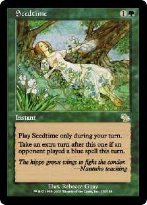 MtG Judgment Rare Seedtime #130 Lightly Played、ToyWiz、kayou