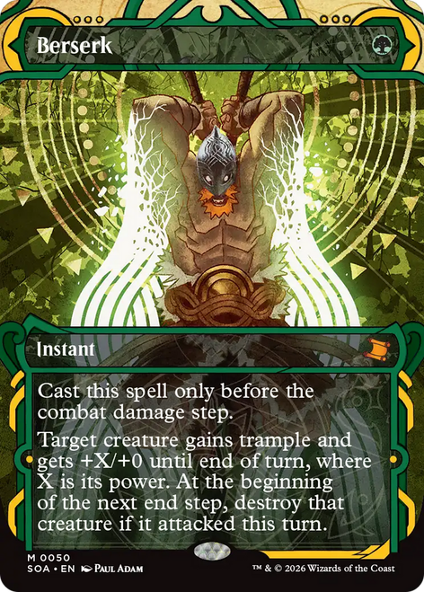 Berserk (Mystical Archive) | Secrets of Strixhaven Mystical Archive、Magic: The Gathering、kayou