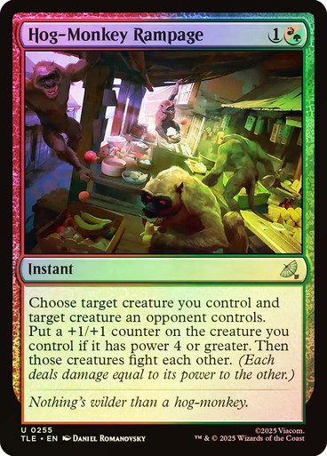 Hog-Monkey Rampage、Magic: The Gathering、kayou