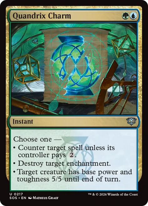 Quandrix Charm (Foil) | Secrets of Strixhaven、Magic: The Gathering、kayou