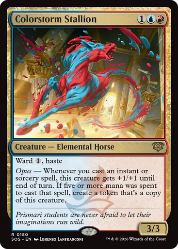 Colorstorm Stallion (Foil) | Secrets of Strixhaven、Magic: The Gathering、kayou