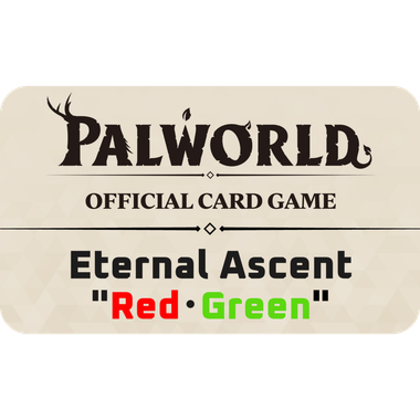 Palworld Official Card Game: Eternal Ascent - Red/Green - Trial Deck (PREORDER)、Bushiroad、kayou
