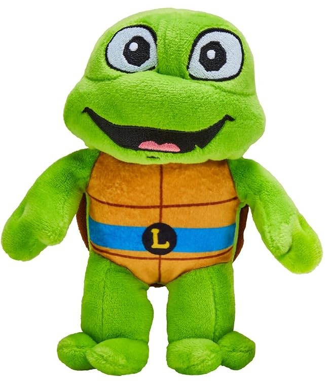 Teenage Mutant Ninja Turtles Mutant Mayhem Toddler Leonardo 5-Inch Plush、ToyWiz、kayou