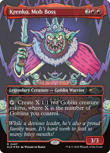 Krenko, Mob Boss (Foil) (Secret Lair - Goblin Storm) | Secret Lair Drops、Magic: The Gathering、kayou