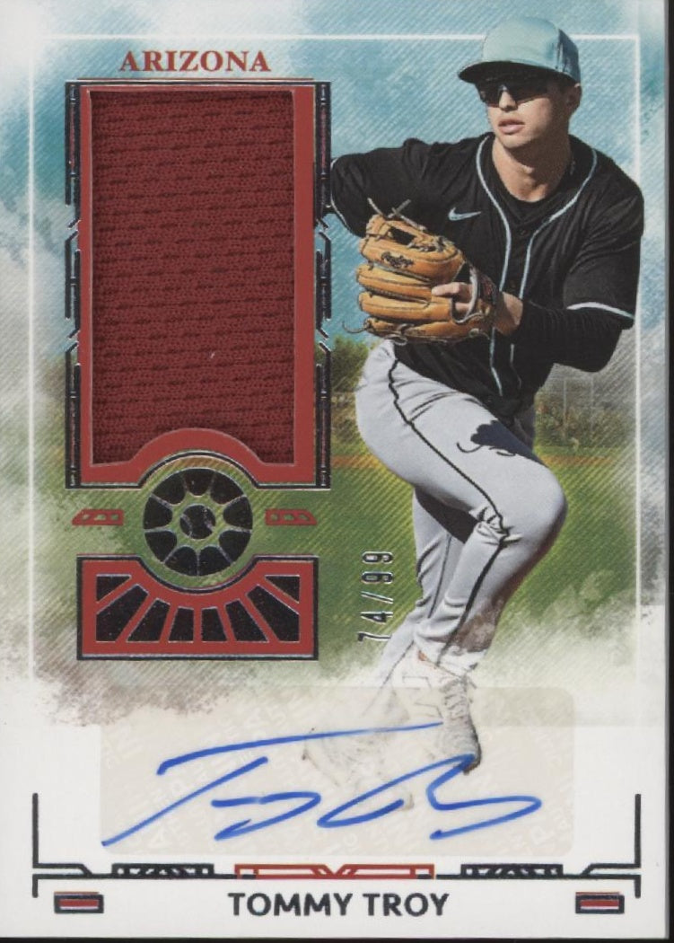 Tommy Troy 2025 Panini Boys of Summer Swatch Auto 74/99 #PM-TTR、Collector Store LLC、kayou