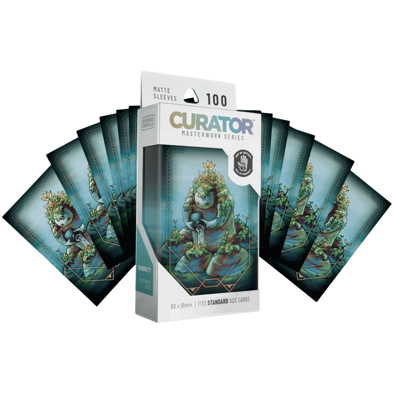 Curator Masterworks Sleeves: Tranquility - Matte Standard Size (100ct) (Add to cart to see price)、Orange Nebula、kayou