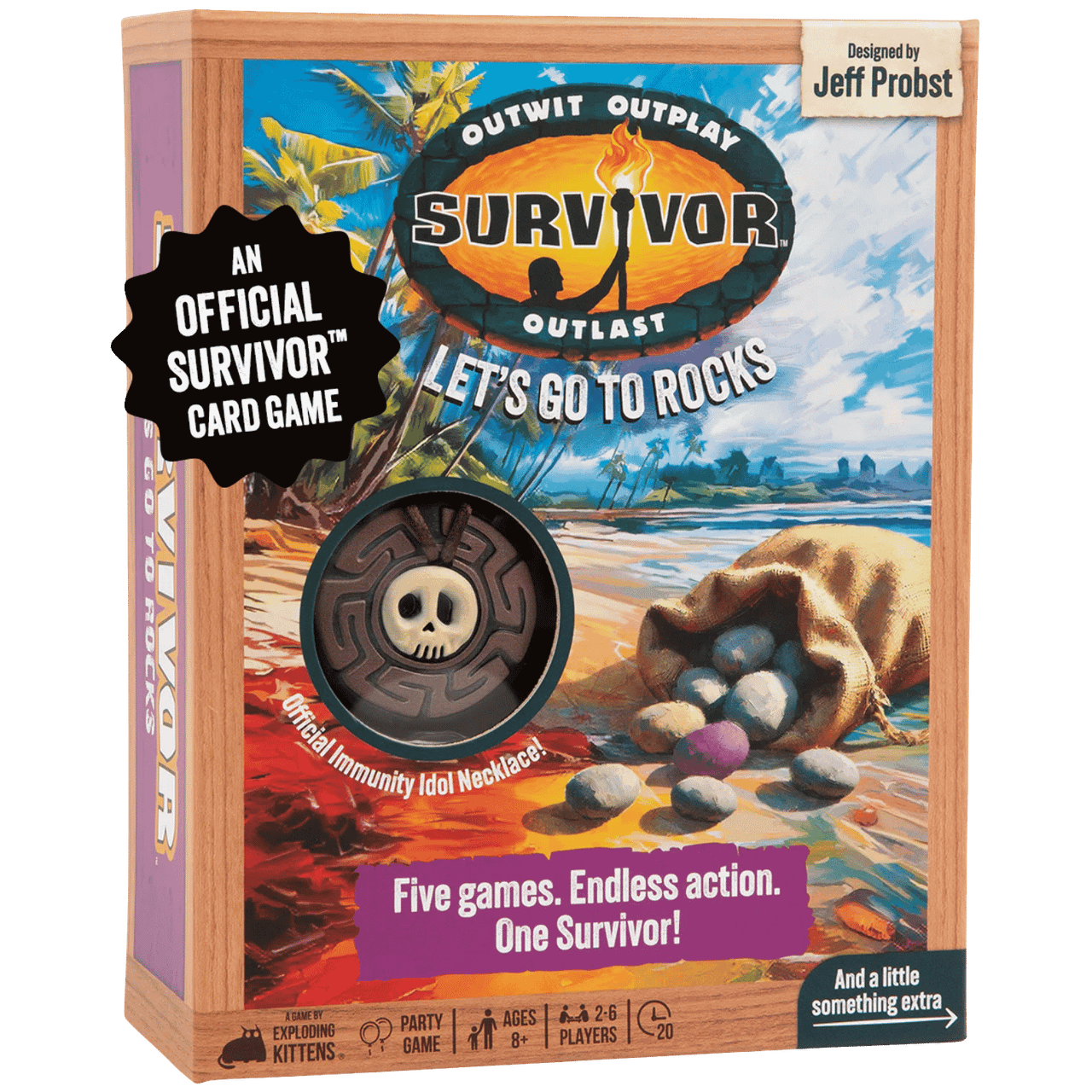 Survivor: Let's Go To Rocks、Exploding Kittens, LLC、kayou