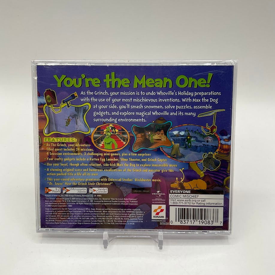 The Grinch Sega Dreamcast Sealed、Collector Store LLC - VG、kayou