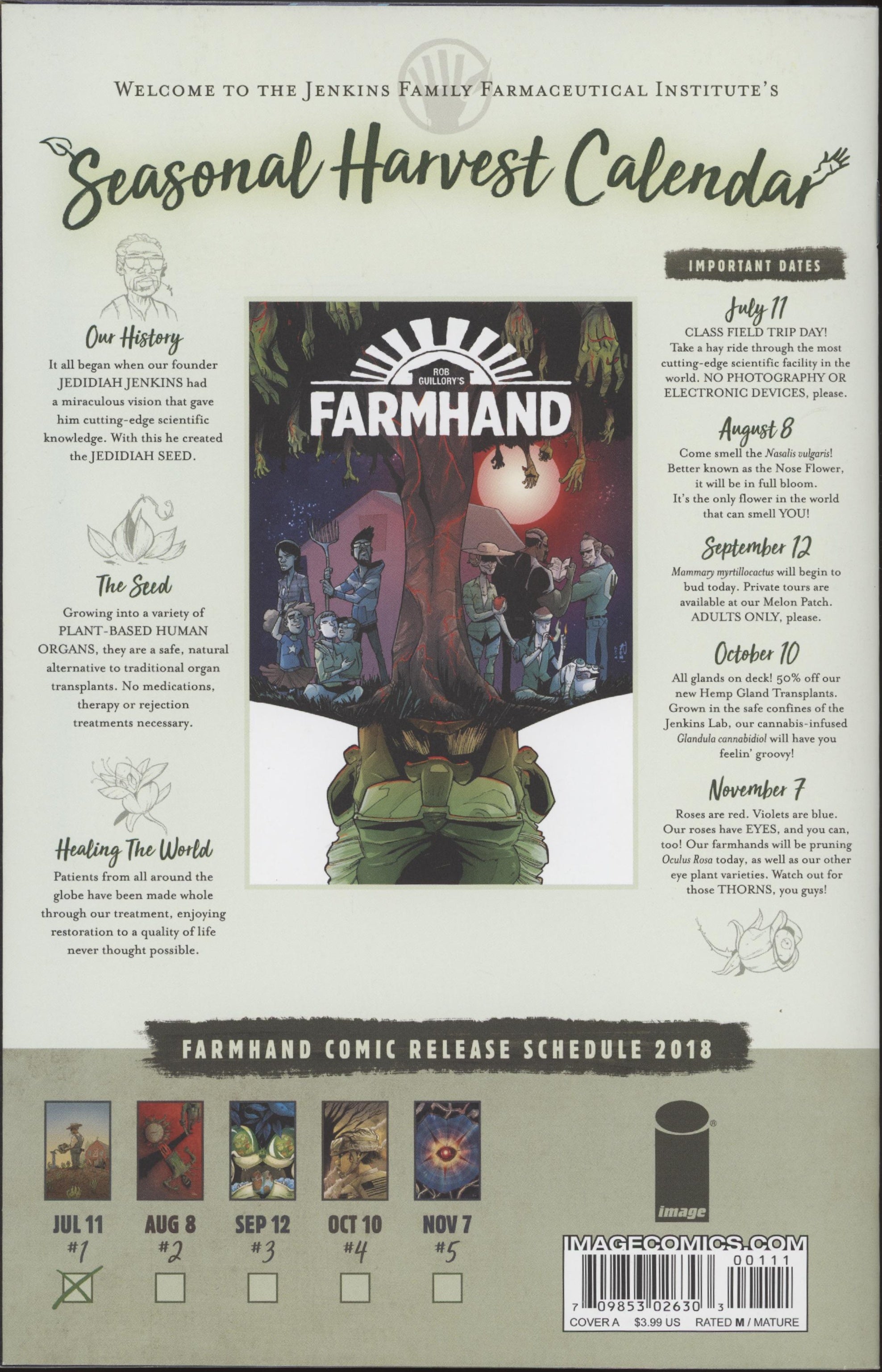 Farmhand (2018 Image) #1、Collector Store LLC - Comics、kayou
