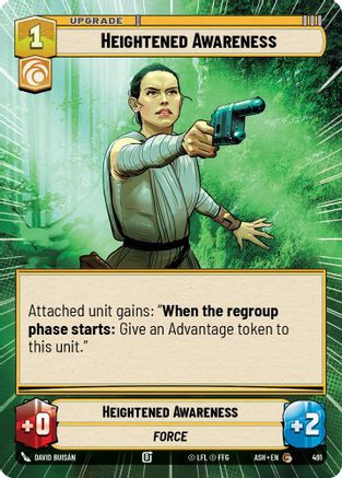 Heightened Awareness (Hyperspace) (491) - Ashes of the Empire、Fantasy Flight Games、kayou