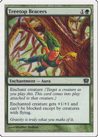 Treetop Bracers (9ED-276) - 9th Edition Foil、Wizards of the Coast、kayou
