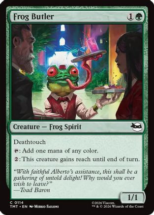 Frog Butler (TMT-114) - Teenage Mutant Ninja Turtles Foil、Wizards of the Coast、kayou