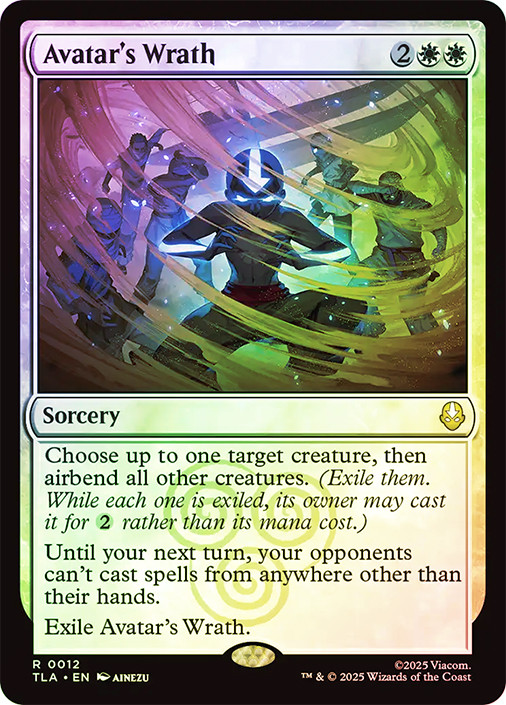 Avatar's Wrath、Magic: The Gathering、kayou
