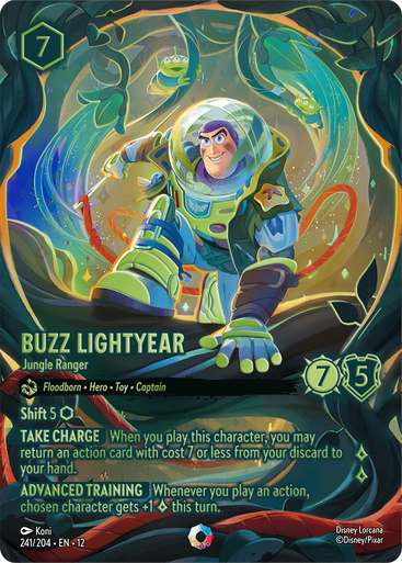 Buzz Lightyear - Jungle Ranger (Iconic Rare) | Wilds Unknown、Disney Lorcana、kayou