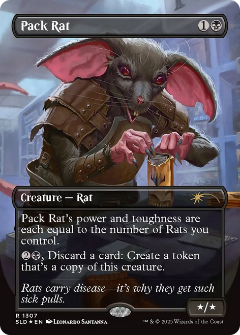 Pack Rat (Foil) (Secret Lair - Magiccon: the Gathering) | Secret Lair Drops、Magic: The Gathering、kayou