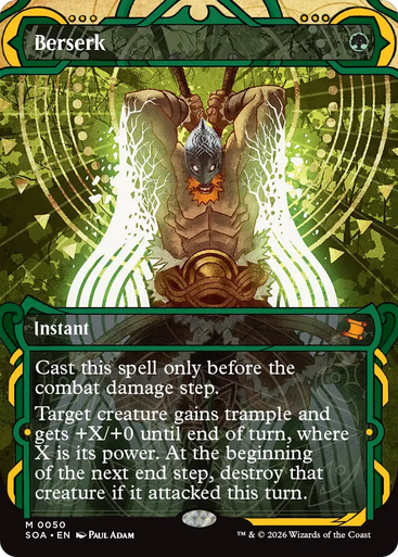 Berserk (Mystical Archive Foil) | Secrets of Strixhaven Mystical Archive、Magic: The Gathering、kayou