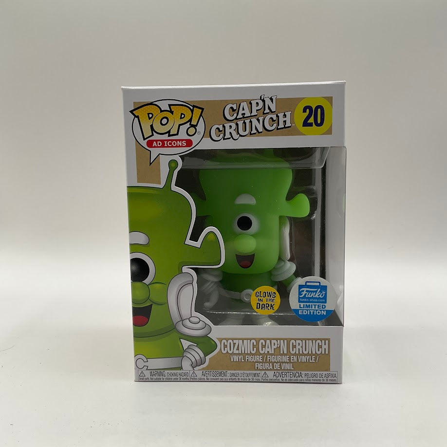 Cozmic Cap'n Crunch Funko Pop! Ad Icons #20 GITD Funko Limited Edition、Funko、kayou