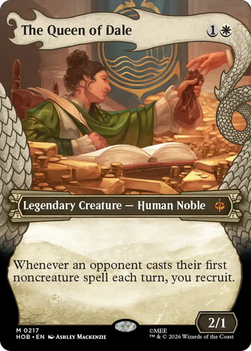 The Queen of Dale (Dragon Hoard Frame) | The Hobbit、Magic: The Gathering、kayou