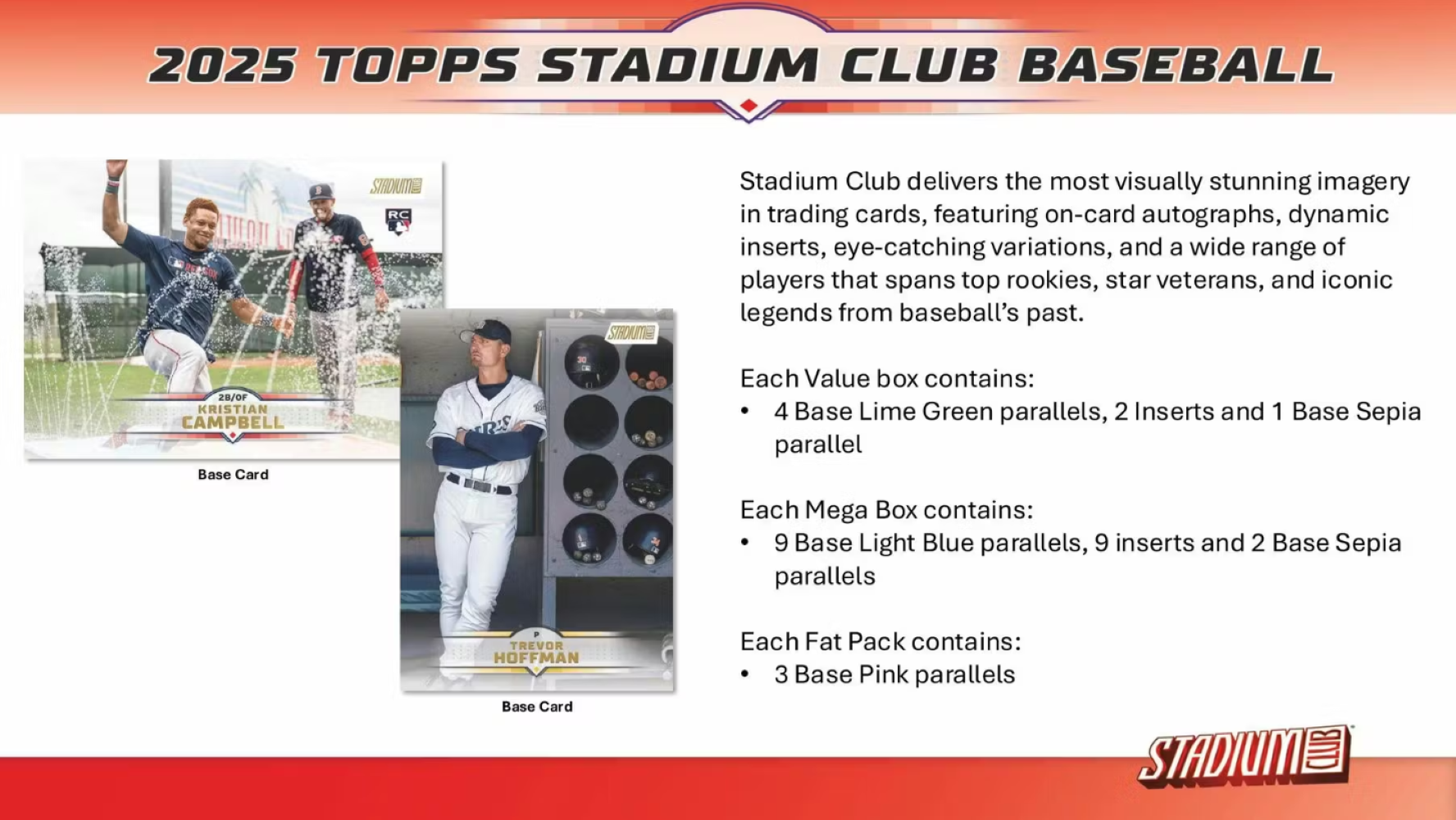 2025 Topps Stadium Club Baseball Blaster Box、Baseball、kayou