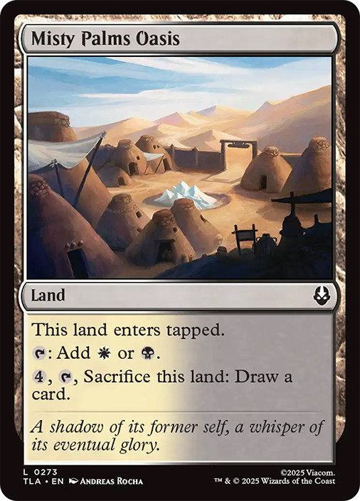 Misty Palms Oasis、Magic: The Gathering、kayou