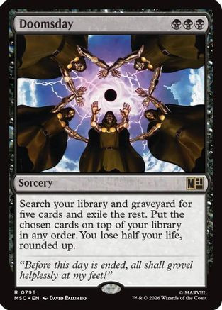 Doomsday (MSC-796) - Commander: Marvel Super Heroes Foil、Wizards of the Coast、kayou