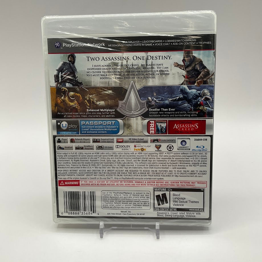 Assassin's Creed: Revelations Playstation 3 Sealed、Collector Store LLC - VG、kayou