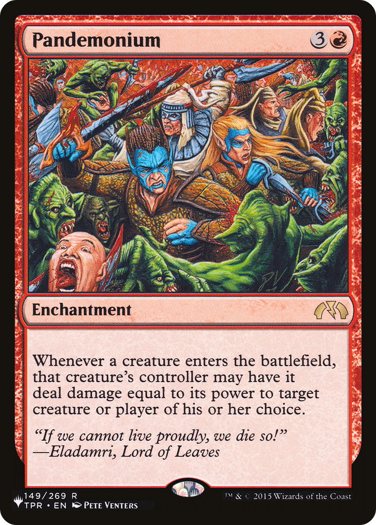 Pandemonium (TPR) (LIST-149/269) - The List、Wizards of the Coast、kayou