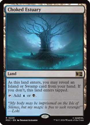Choked Estuary (MSC-229) - Commander: Marvel Super Heroes、Wizards of the Coast、kayou