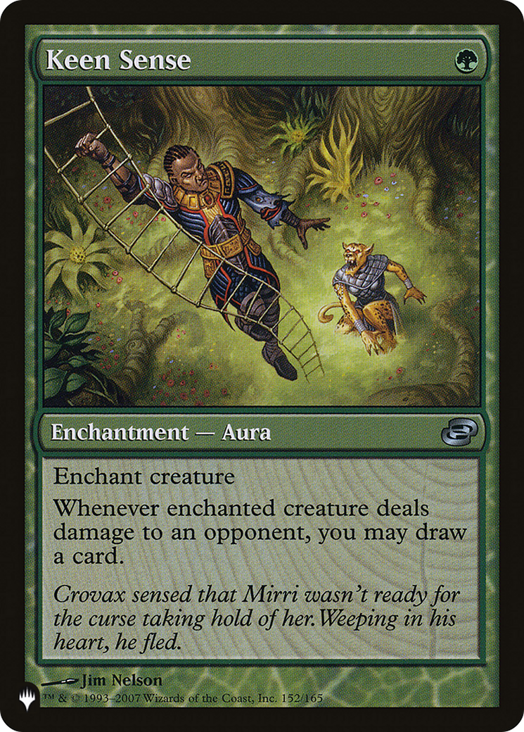 Keen Sense (LIST-152/165) - The List: (colorshifted)、Wizards of the Coast、kayou