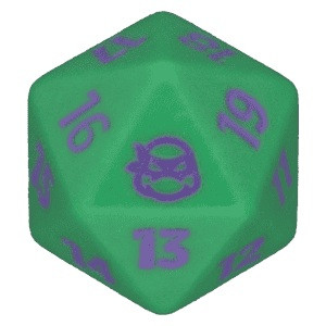 Magic Teenage Mutant Ninja Turtles Spindown Dice - Purple、Magic: The Gathering、kayou