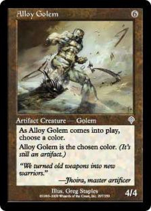 MtG Invasion Uncommon Alloy Golem #297、ToyWiz、kayou