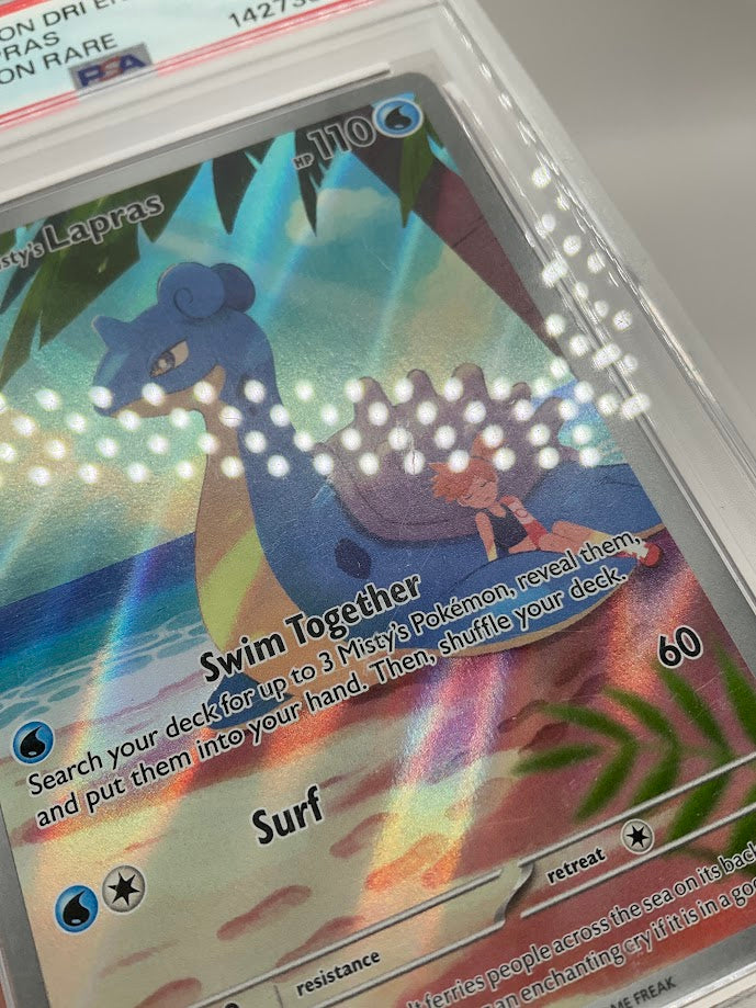Misty's Lapras Pokemon Destined Rivals Illustration Rare #194 PSA 9、Collector Store LLC Gaming、kayou