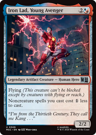 Iron Lad, Young Avenger (Foil) | Marvel Super Heroes Commander、Magic: The Gathering、kayou