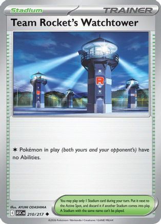 Team Rocket's Watchtower 210 - ME Ascended Heroes Reverse Holofoil、The Pokémon Company、kayou