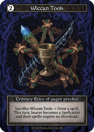 Wiccan Tools (Foil) - Gothic Foil、Gothic、kayou