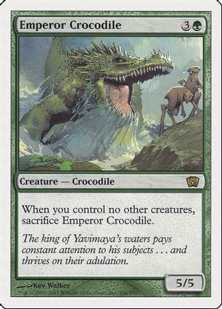 Emperor Crocodile (8ED-246) - 8th Edition、Wizards of the Coast、kayou