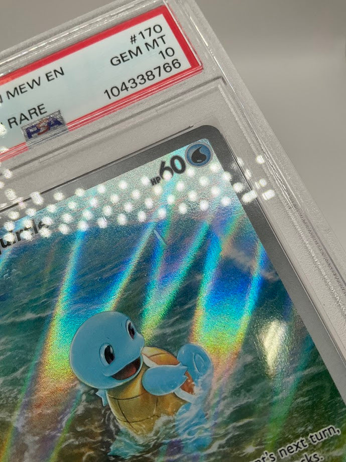 Squirtle Pokemon 151 Illustration Rare #170 PSA 10、Collector Store LLC Gaming、kayou
