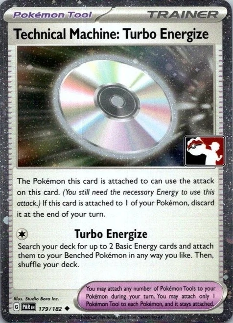 SV Paradox Rift 179/182 Technical Machine: Turbo Energize (Prize Pack League Promo Cosmo Holo)、Pokemon、kayou