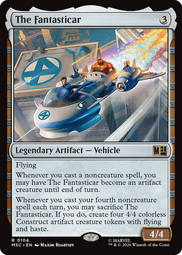 The Fantasticar (Surge Foil) | Marvel Super Heroes Commander、Magic: The Gathering、kayou