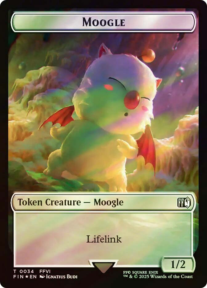 {Moogle Token} // {Treasure Token} (TG-FIN3-T34T36-ENF)、Magic: The Gathering、kayou