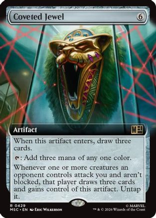 Coveted Jewel (Extended Art) (MSC-429) - Commander: Marvel Super Heroes、Wizards of the Coast、kayou