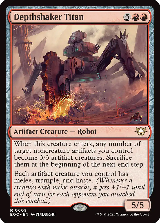 Depthshaker Titan、Magic: The Gathering、kayou